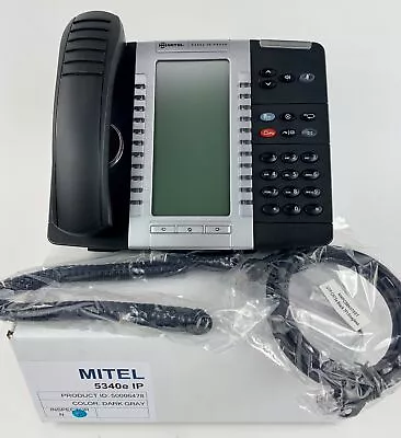 Mitel MiVoice 5340e IP Phone (50006478)  - Bulk • $49.88