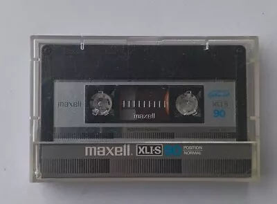 MAXELL XLI-S 90 EPITAXIAL Cassette Tapes USED ONCE JAPAN  • $14.99