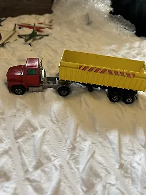 Vintage Matchbox Superkings K-18 Ford Articulated Tipper • £5