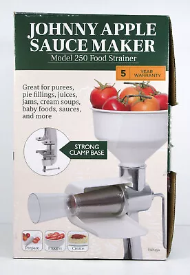 $55 • Buy VKP Brands Victorio Johnny Apple Sauce Maker Model 250 Food Strainer