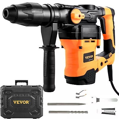 VEVOR Rotary Hammer Drill Corded Drills 1-9/16  3 Modes SDS-MAX Chipping Hammers • $104.99