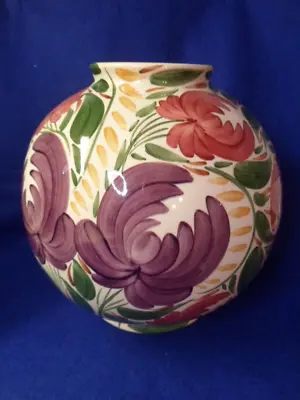 Large Wade Pottery Vase Harvest Ware Pattern  9 /23cm Tall • £28