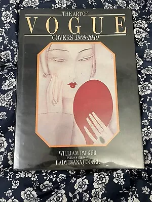 The Art Of Vogue Magazine Covers 1909-1940 William Packer Vintage Fashion HC • $59.99