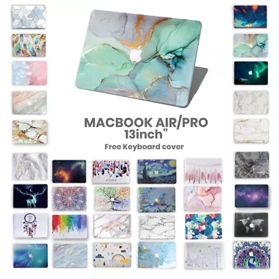 For Apple Macbook Air Pro 13 14 16 Inch Pattern Hard Case Shell + Keyboard Cover • $21.11