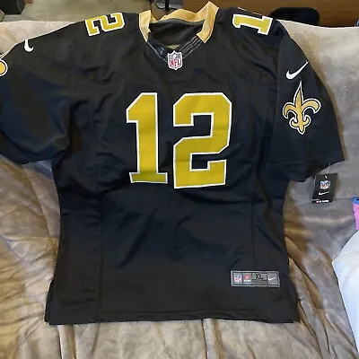 NWT NEW ORLEANS SAINTS #12 Marques Colston NFL Jersey MENS Size XL NIKE ON FIELD • $29.99