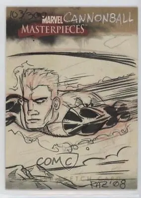 2008 Fleer Marvel Masterpieces Series 2 Sketch Cards 1/1 Raz Ortiz Sketch I1f • $40.79