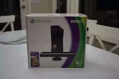 Brand New - Sealed - Microsoft Xbox 360 4 Gb Console Kinect Adventures Bundle • $428.58