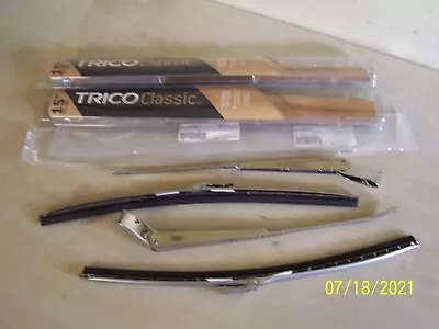 New 1960 Thru 1965 Ford Falcon Windshield Wiper Set Sprint Ranchero ++ 2 Pr. • $95