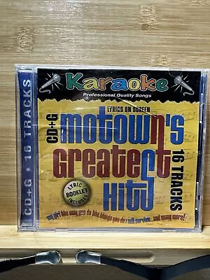 Karaoke Bay - Motown's Greatest Hits - Karaoke CD - W/Lyrics • $12.06