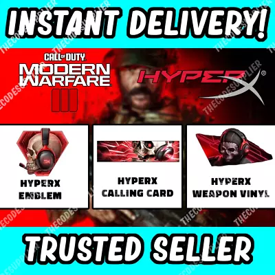 Call Of Duty Modern Warfare III 3 HyperX Cloud III Bundle MW3 INSTANT DELIVERY! • £6.95