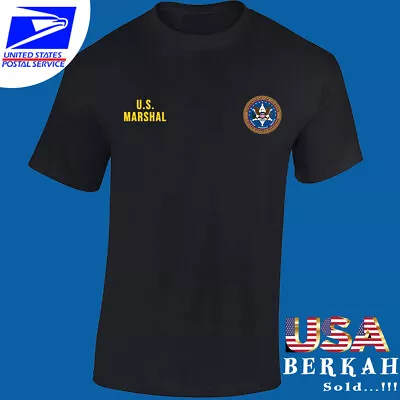 New U.S MARSHAL Logo Men's T Shirt USA Size S - 5XL Free Shipping • $24