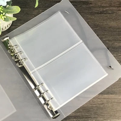 £6.30 • Buy 10PCS A5 Binder Sleeves 1P 2P 4P Photo Album Binder Refill Inner Cards Photocard