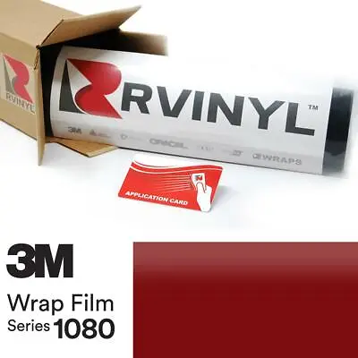 3M 1080 SP273 SATIN VAMPIRE RED Vinyl Vehicle Car Wrap Decal Film Sheet Roll • $82.99