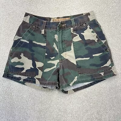 Mudd Jeans Women's Size 3 Camo Cotton Denim Shorts Camouflage • $12.09