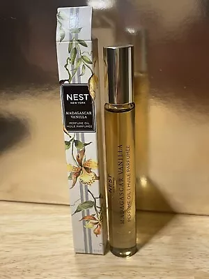 Nest New York Madagascar Vanilla Perfume Oil 6ml Travel Rollerball NIB • $24.99