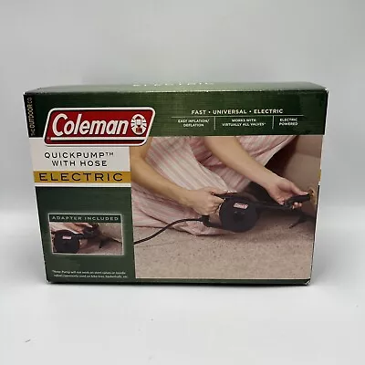 2009 Coleman Electric Quickpump 120V Original Box Easy Inflation - NEW OPEN BOX • $24.99