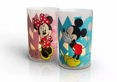 £8.99 • Buy Philips Night Light Disney Mickey & Minnie Mouse Childrens LED Candle ChildSafe 
