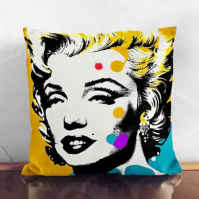 Plump Cushion Pop Art Marilyn Monroe Vol.1 Abstract Scatter Throw Pillow Cover • £26.95