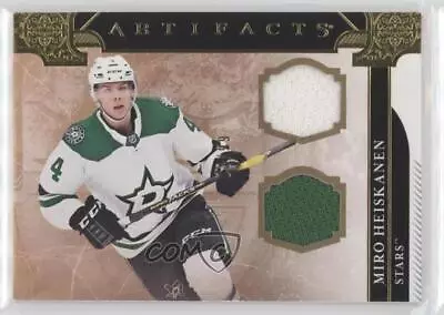 2019 Upper Deck Artifacts Stars Horizontal Gold Material /99 Miro Heiskanen #111 • $17.79