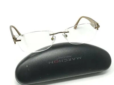 Marchon Eyeglasses Airlock 2 AL800/65 013 49 [] 18  135 Rimless Frames Glasses • $50