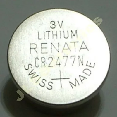 RENATA  2477 Coin Battery CR2477N  BR2477 KCR2477 CR CR2477 • £4.99