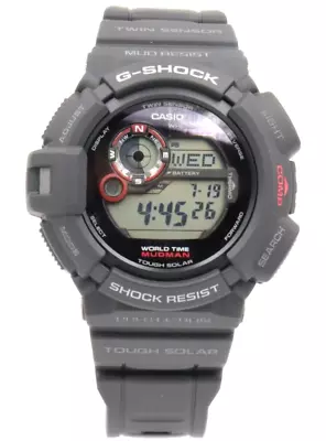 New Casio G-Shock Master Of G MUDMAN Black Chrono Digital Watch G9300-1 $220 • $165