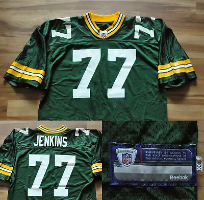 Cullen Jenkins #77 Green Bay Packers Reebok Jersey Practice Team Issue Men 2XL • $99.99