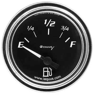 $24.83 • Buy Equus Fuel Level Gauge 7361; 7000 Series Fuel Level 2  Short Sweep Electric