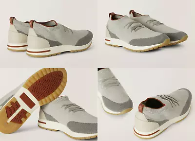 Loro Piana 360 Flexy Walk Leather-Trimmed Wish Wool Sneakers Shoes 44 • $1014.45