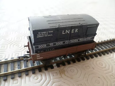 Bachmann LNER 10T Door To Door Container Transport Wagon 585962 • £2.99