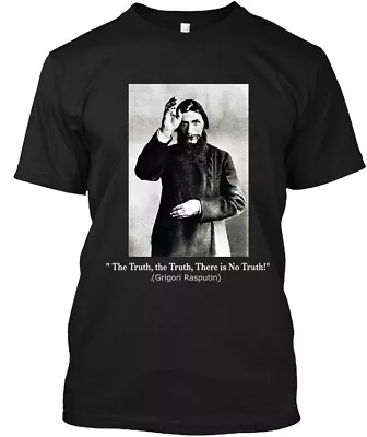 New Popular Grigori Rasputin There Is No Truth Russian Retro T-Shirt Size S-4XL • $17.99