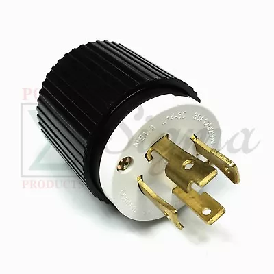 NEMA L14-30P UL Listed Male Locking Generator Plug 30A 125/250V 3 Pole 4 Wires • $7.99