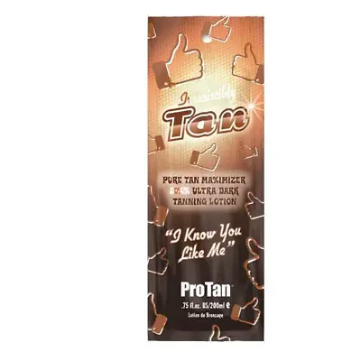 £2.50 • Buy Pro Tan Irresistibly Tan Sunbed Tanning Lotion Cream Sachets 22ml