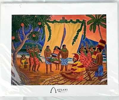 Disney Vacation Club Aulani Hawaii Resort Art Print Makahiki By Doug Tolentino • $8.99