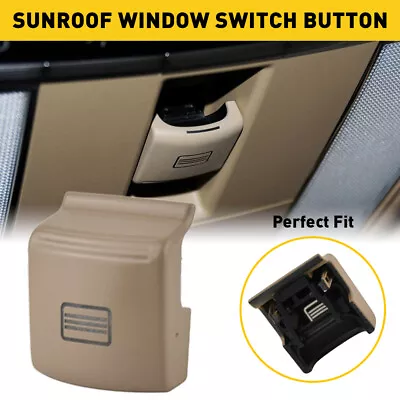 For Mercedes-Benz C Class Sunroof Window Switch Cover Button Cap Beige USA • $14.24