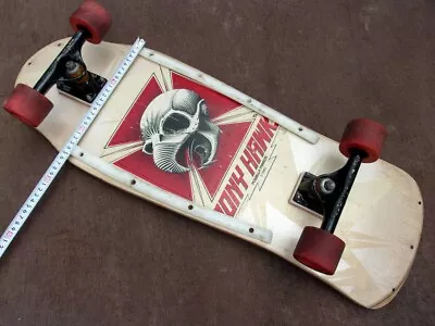 80s VINTAGE POWELL PERALTA TONY HAWK Skateboard Deck OG • $1750