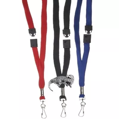 A13 Otter Pewter On A BLUE RED Or BLACK Safety Breakaway Lanyard & Pvc Wallet • £11.99