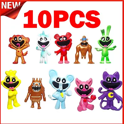 8/10×Smiling Critters Monster Horror Smile Action Figure Toy Kids Birthday Gift. • £19.48