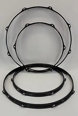 Mapex Tom Drum Hoops Set 12  & 16  -Black • $35