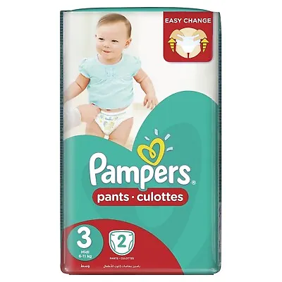 Pampers Nappy Pants Size 3 108 Nappies 6-11 Kg • £16.99
