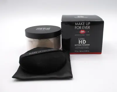 Make Up For Ever Ultra HD Matte Setting Powder ~ 1.0 Vanilla ~ 11.5 G BNIB • $19.71