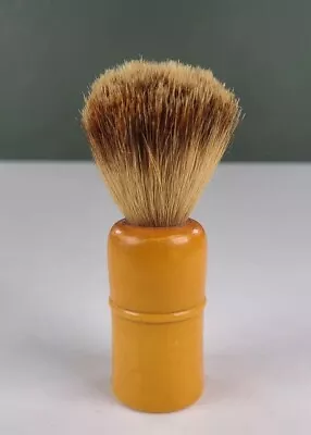 Vintage Made Rite Shaving Brush #58 - Badger & Butterscotch Bakelite • $20