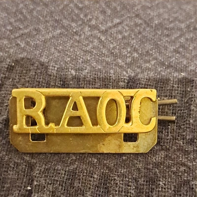 £6 • Buy Royal Army Ordnance Corps Officer's Shoulder Title Westlake 445