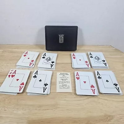 Vintage Kem Playing Cards With Case 2 Decks Missing Jokers • £26.05