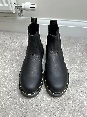 Men’s Dr Martens Black Leather Chelsea Boots Size UK 8. Worn Once. • £51