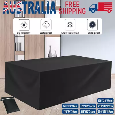$15.50 • Buy Waterproof Outdoor Furniture Cover Garden Patio Rain UV Table Protector Sofa AU