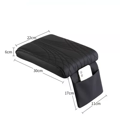 1Pcs PU Leather Car Central Armrest Pad Console Cushion For Interior Accessories • $28.78