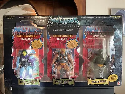 Masters Of The Universe Commemorative Series 5 Pack With Exclusive Mossman • $250