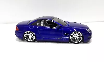 Hot Wheels Dropstars Mercedes SL55 1:50 Scale Blue • $16.99