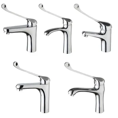 Medical Long Handle Faucet Laboratory Hospital Wash Basin Tap Deck Mounted  • $39.99